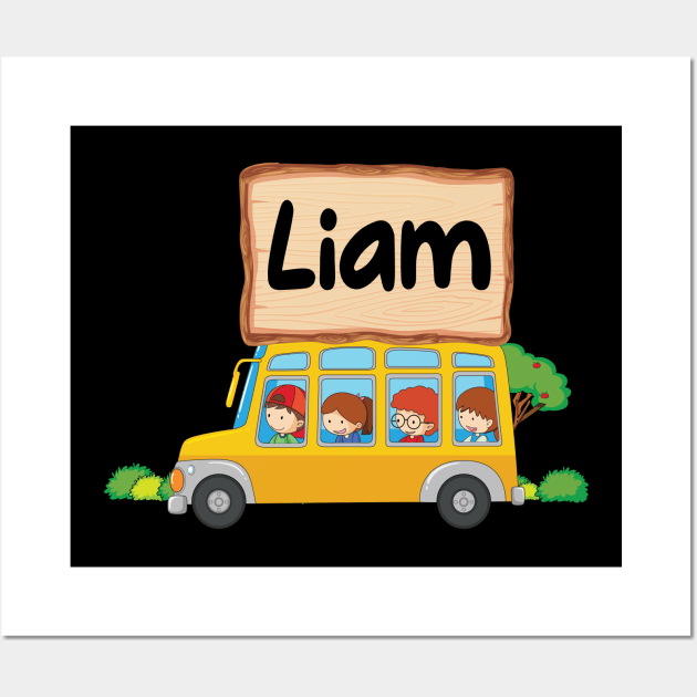 Liam Wall Art by Rahelrana